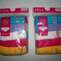Lot Of Two Sets 5-Pack Girls Various Colors Hipsters Size 14