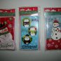 Three Sets 8-Count Christmas Holiday Money Holders W/ Envelopes