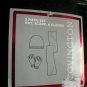Womens Three Piece Covington Black Scarf Gloves & Cap Set