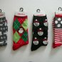 Four Womens Holiday Editions Christmas Socks Womens Size 9-11