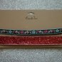 Two Piece Adjustable Choker Set Multicolor Floral / Reddish Tones