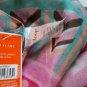 Womens Lightweight Long & Wide Multicolor Geometric Pattern Scarf