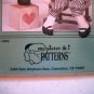 Vintage Sewing Pattern Rag Dolls 15 Inch Tall By My Sister & I Patterns