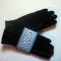 Isotoner Contours Water Repellent Black Gloves One Size Fits All