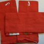 Three Vibrant Colorful Flour Sack Towels