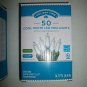 Two Boxes Cool White LED Mini Lights 50 Per Strand Green Wire