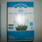 Two Boxes Cool White LED Mini Lights 50 Per Strand Green Wire