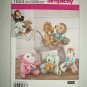 Simplicity Stuff Animals Sewing Pattern For Children #1603