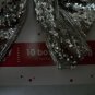 Three Packages Holiday Time Silver Glitter Bows