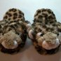 Unisex Children's Leopard Theme Slippers Size 11-12