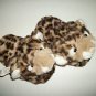 Unisex Children's Leopard Theme Slippers Size 11-12