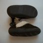 Toddler / Boys Brown Monkey Theme Fur Trim Slippers Size Medium ( 7-8 )