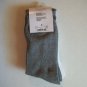 One Set Multicolor Gray & Soft White / Gray Crew Socks Shoe Size 4-10