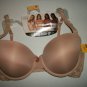 Skin Tone Collection Push Up Bra Brown "Caramel" 36 C