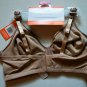 Warners Wire Free Floral Pattern Lace Comfort Bra 36D Color Nude /Beige