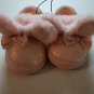 Bunny Thene Pink Bow Tie Girls Slippers With Rabbit Ears size 5/6