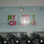 Three Sets Silver Tone Small Tree Christmas Holiday Ornaments