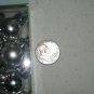 Three Sets Silver Tone Small Tree Christmas Holiday Ornaments