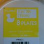 Five 8-Pack  7" Paper Plate Sets For Baby Showers