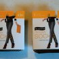 Two Pacakges Fish Net Look Black Trouser Socks Shoe Size 4-10