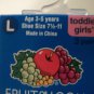 Three Sets 3-Pack (1 Crew, 2 Ankle) Socks Girl Toddlers Size Large