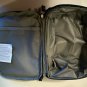 Blue Multicolor Plaid Zip Closure Various Compartments Lunch Bag