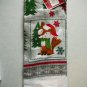 Three Christmas Holiday Theme Kitchen Towels