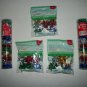 Five Assorted Packages Christmas Holiday Mini Bows For Gifts