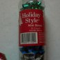 Five Assorted Packages Christmas Holiday Mini Bows For Gifts