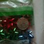 Five Assorted Packages Christmas Holiday Mini Bows For Gifts