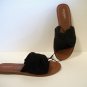Black Spring Summer Slides Sandals Shoe Size 7.5 M