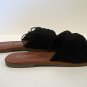 Black Spring Summer Slides Sandals Shoe Size 7.5 M