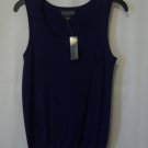 Covington Lightweight Sleeveless Sweater Size Small (4-6) Indigo