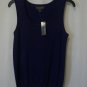 Covington Lightweight Sleeveless Sweater Size Small (4-6) Indigo