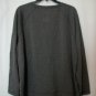 Multicolor Gray Fleece Line Petite Plus Size Shirt 1X (XXL)