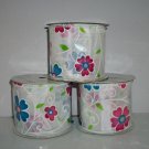 Lot Of Three Pretty Floral Ribbons From Hancocks Fabrics