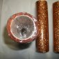Three Ribbons Orange Tone Decorative Fabric Fall Harvest Crafts