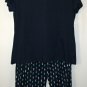 Two Piece Multicolor Blue Sleepwear Pajama Set Size Large By Nautica
