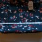 Womens Multicolor Floral Pattern Durable Canvas Tote