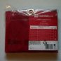 Round 70" Red Damask Essential Home Holiday Fabric Tablecloth