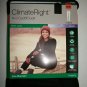 Climate Right Cold Weather Black Thermal Wear Set Cuddl Duds Size Medium