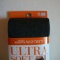 One Pair No Muffin Top Black Footless Lined Tights Size S/M