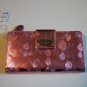 Pretty Pink Sheen Tone Womens Wallet Multiple Compartments