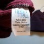 Two Womens Fall Winter Beanie Hats Burgundy /Purple By Time & Tru