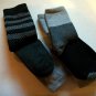 Two 2-Pk Sets Womens Warm Boot Socks Shoe Size 4-10 Neutral   Colors