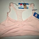 Hanes T-Shirt Soft Racer Back Peach Tone Racer Bra 2XL Wire Free