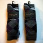 Two Sets 3-PK Men's Multicolor Gray Goldtoe Argyle Socks