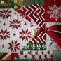 Long Christmas Holiday Table Runner With Tassels