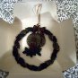 The Heirloom Collection By Russ Vintage Candle Wreath Ornament #5918