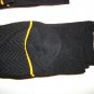 Two 3-Pair Sets Mens Goldtoe Black Rayon Dress Socks Size 10-13